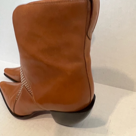 HOST PICK‼️DONALD J. PLINER Cha STAR Western Boot Brown Leather Shoe Boot 🌟 - Picture 8 of 14